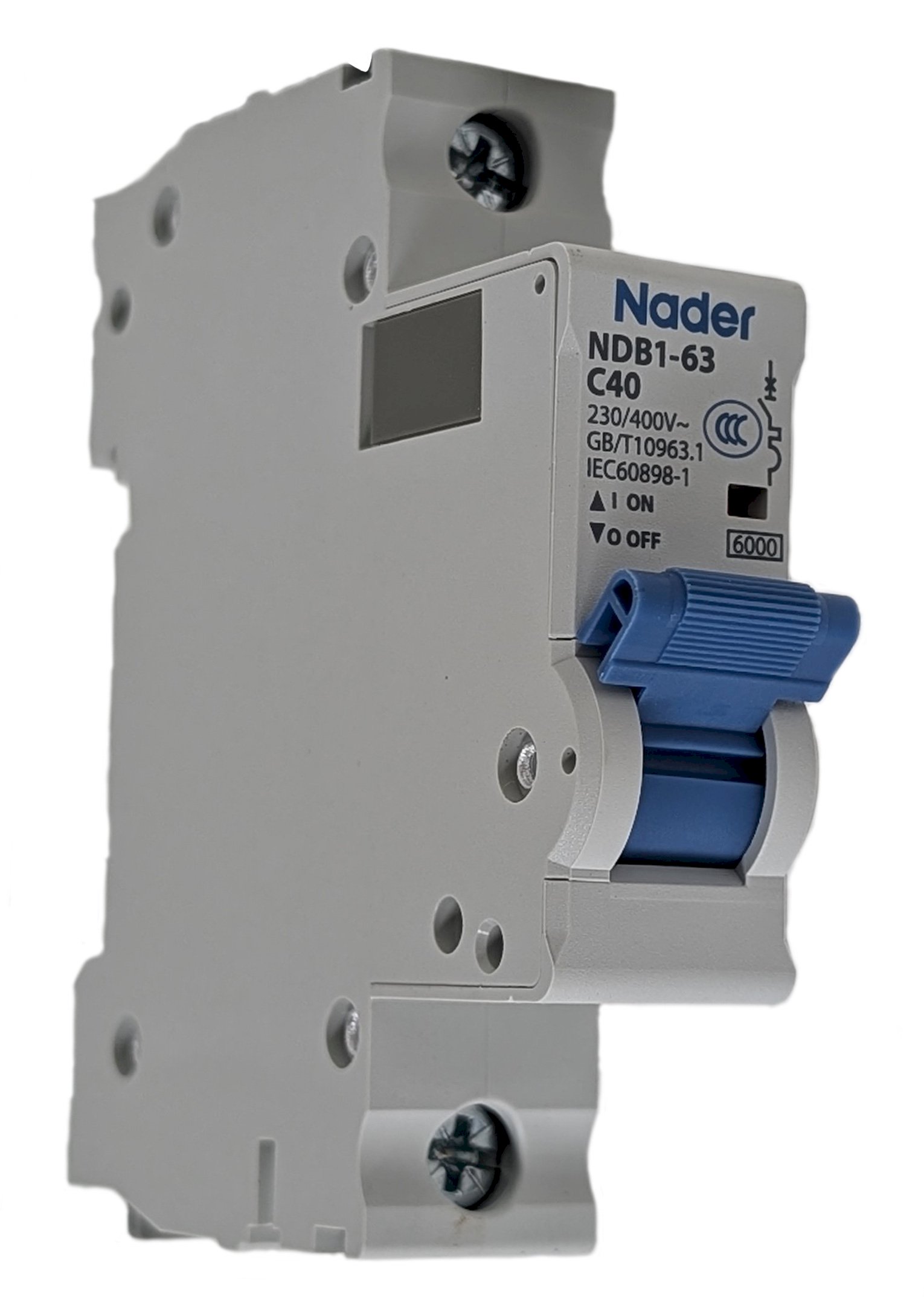 Circuit Breaker Nader NDB1-63 1 Pole 40A